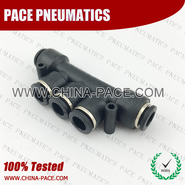 Five Way Inch Composite Push To Connect Fittings, Inch Pneumatic Fittings with NPT thread, Imperial Tube Air Fittings, Imperial Hose Push To Connect Fittings, NPT Pneumatic Fittings, Inch Brass Air Fittings, Inch Tube push in fittings, Inch Pneumatic connectors, Inch all metal push in fittings, Inch Air Flow Speed Control valve, NPT Hand Valve, Inch NPT pneumatic component